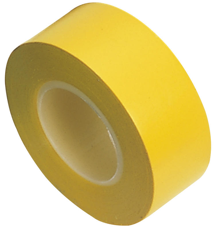 10M x 19mm Yellow Insulation Tape to