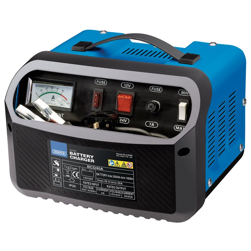 12/24V 20-25A Battery Charger