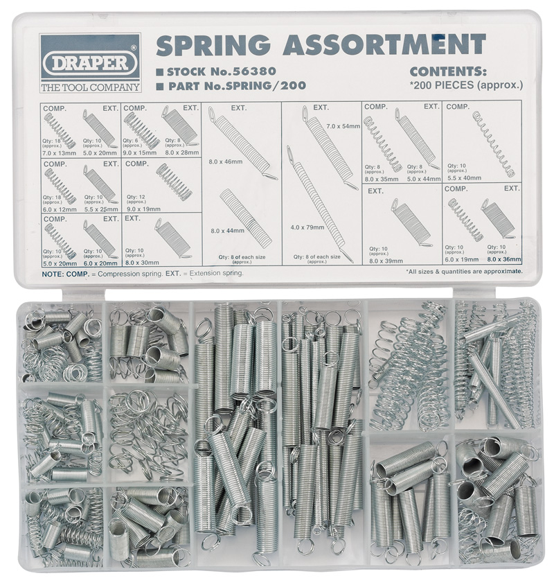 Compression and Extension Spring Assortment