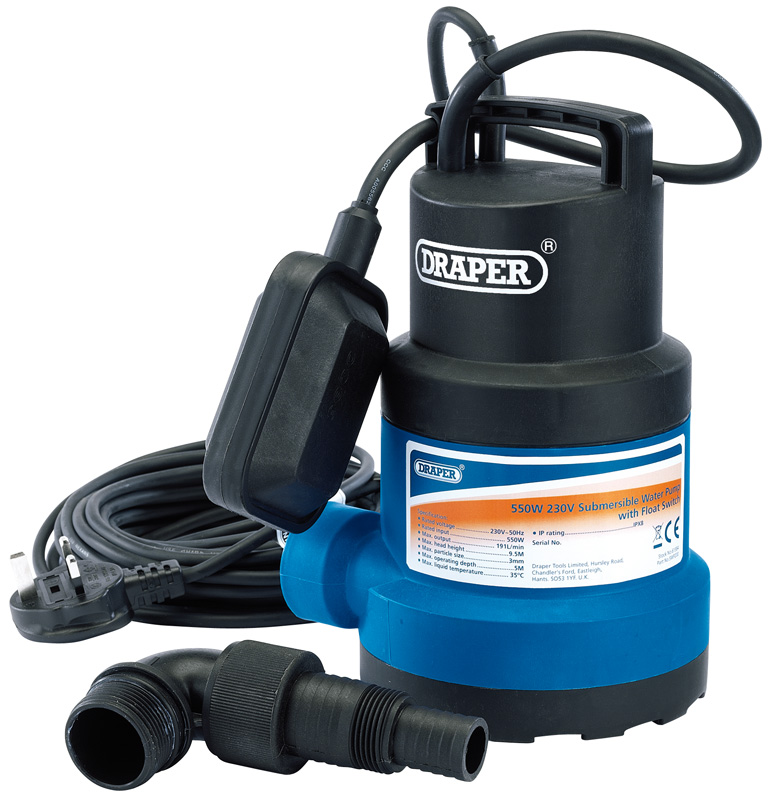 191L/Min Submersible Water Pump with Float