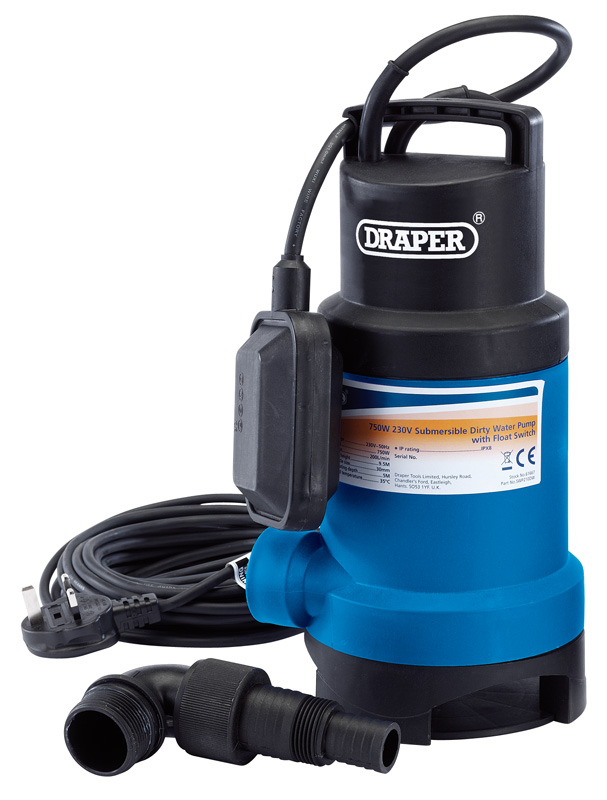 200L/Min Submersible Dirty Water Pump with
