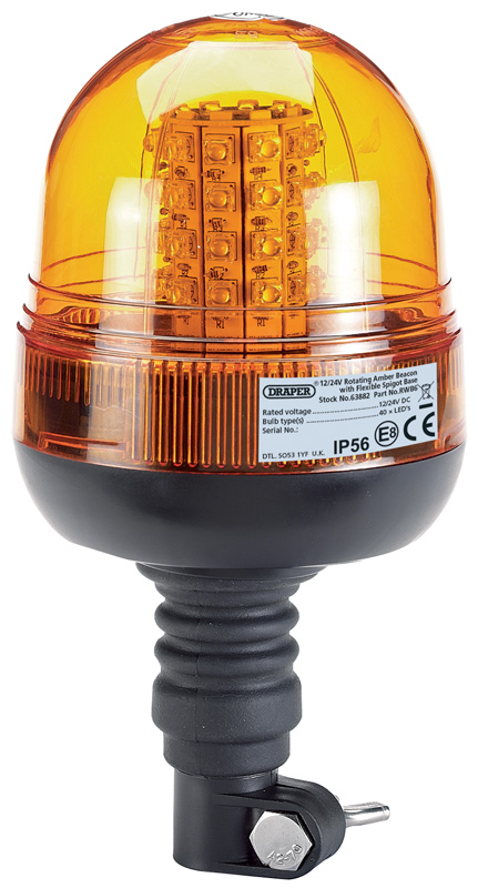 12/24V LED Flexible Spigot Beacon - 400 Lumens