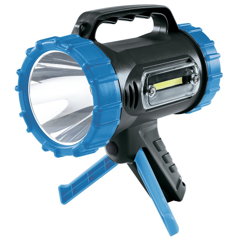 10W Cree LED Rechargeable Spotlight with Power