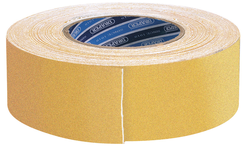 18M x 50mm Yellow Heavy Duty Safety Grip Tape Roll