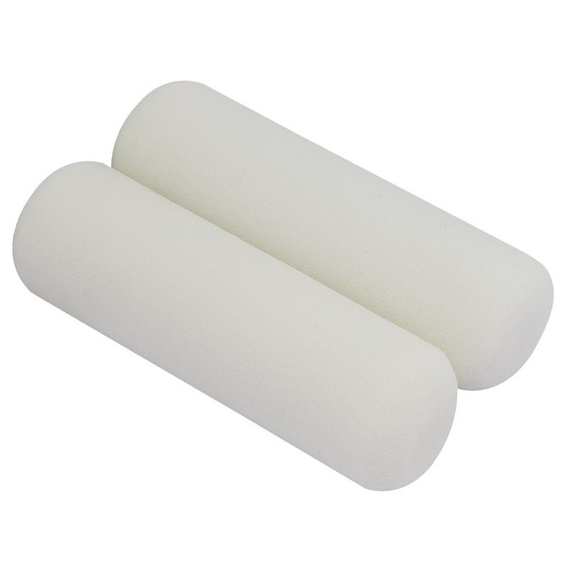 100mm Foam Paint Roller Sleeves (Pack of Two)
