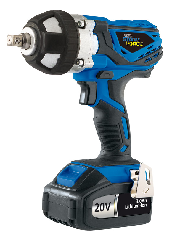 20V Cordless Impact Wrench with 2 LI-ION