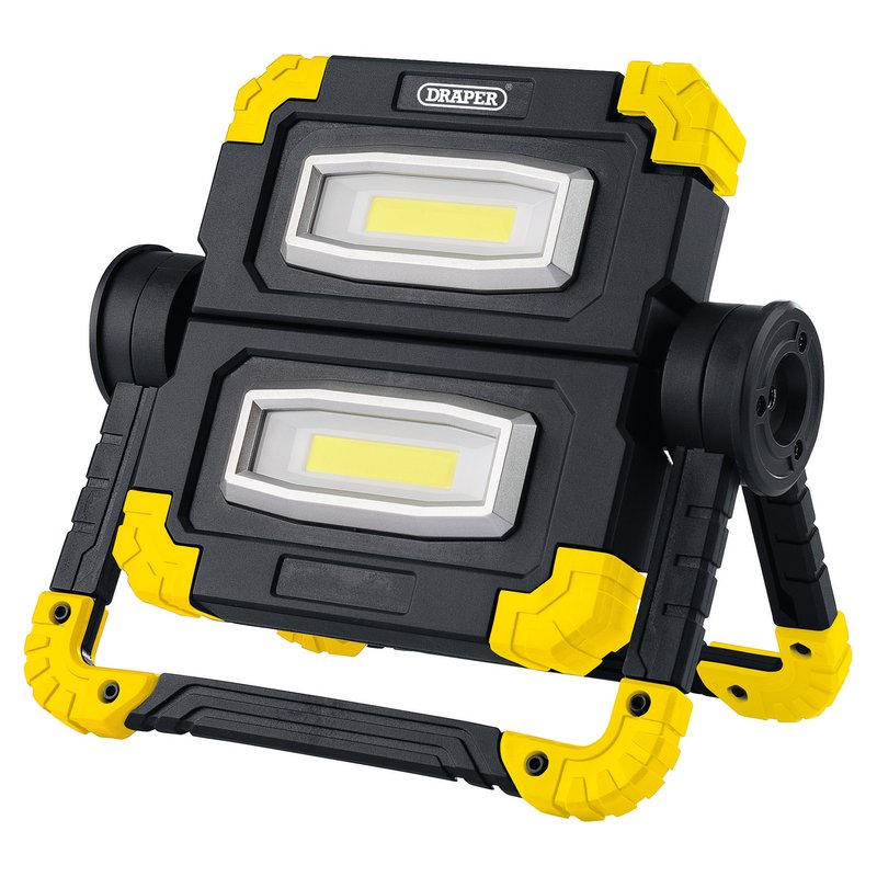10W COB LED Rechargeable Twin Work Light - 850