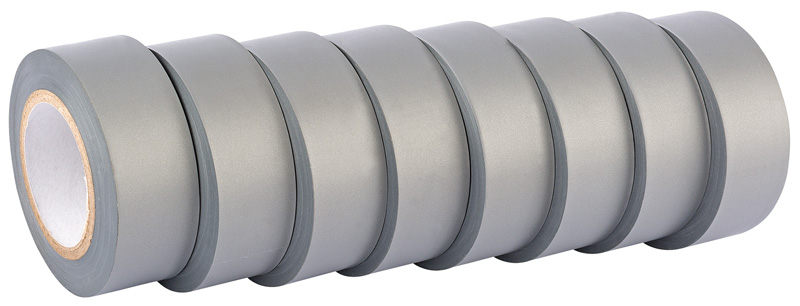10M x 19mm Grey Insulation Tape to